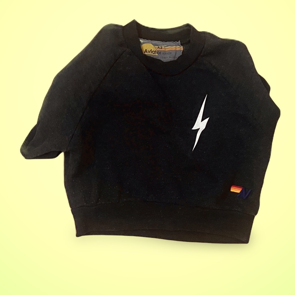 Aviator Nation cropped sweatshirt | Great condition | SZ XS